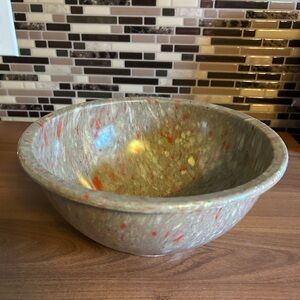 Vintage Texas Ware Confetti Melanine Mixing Bowl